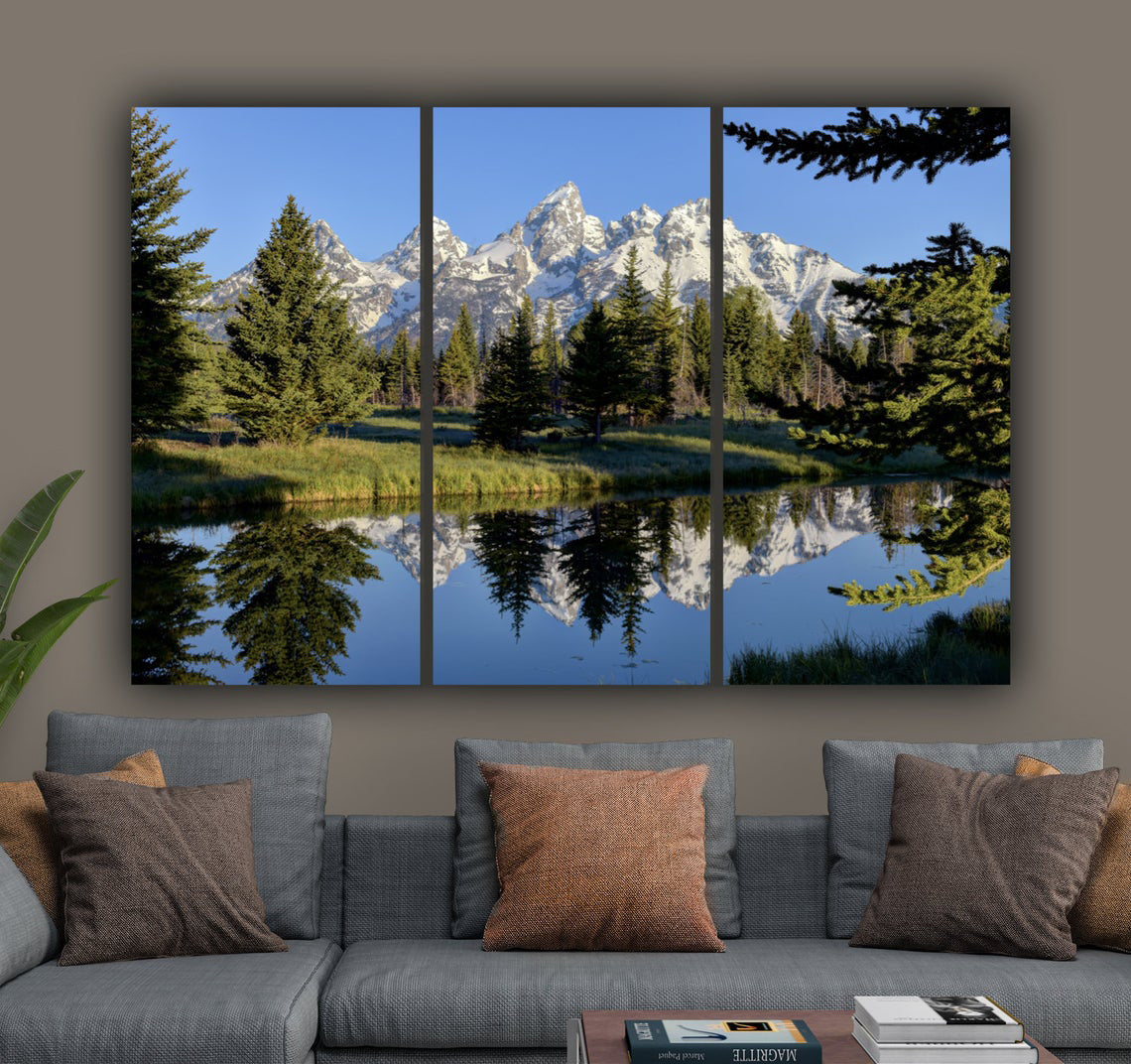 Cascade Canyon, Grand Teton National Park Canvas Wrap by Jonathan