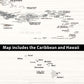 Farmhouse Map of North America