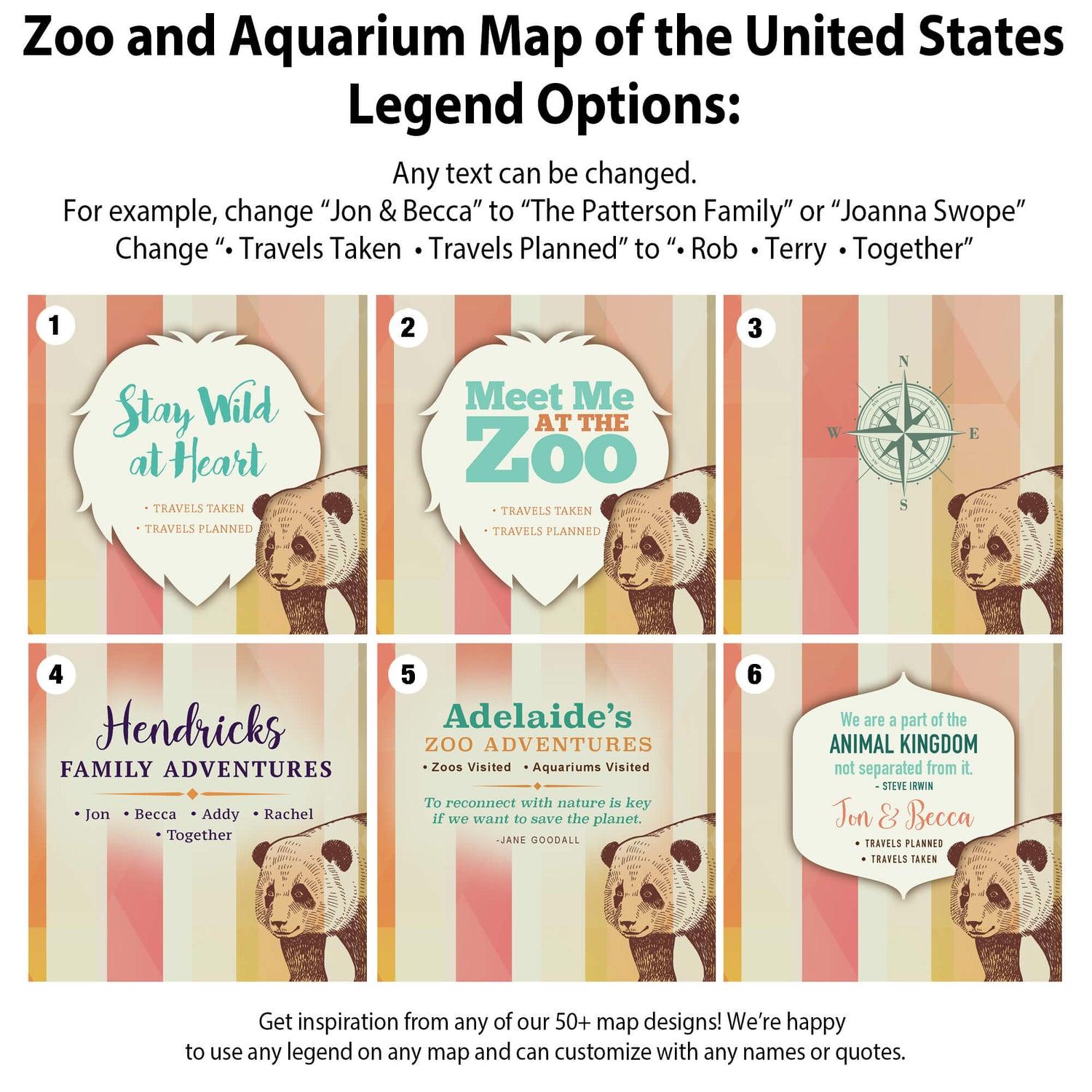 the zoo and aquarium map of the united states