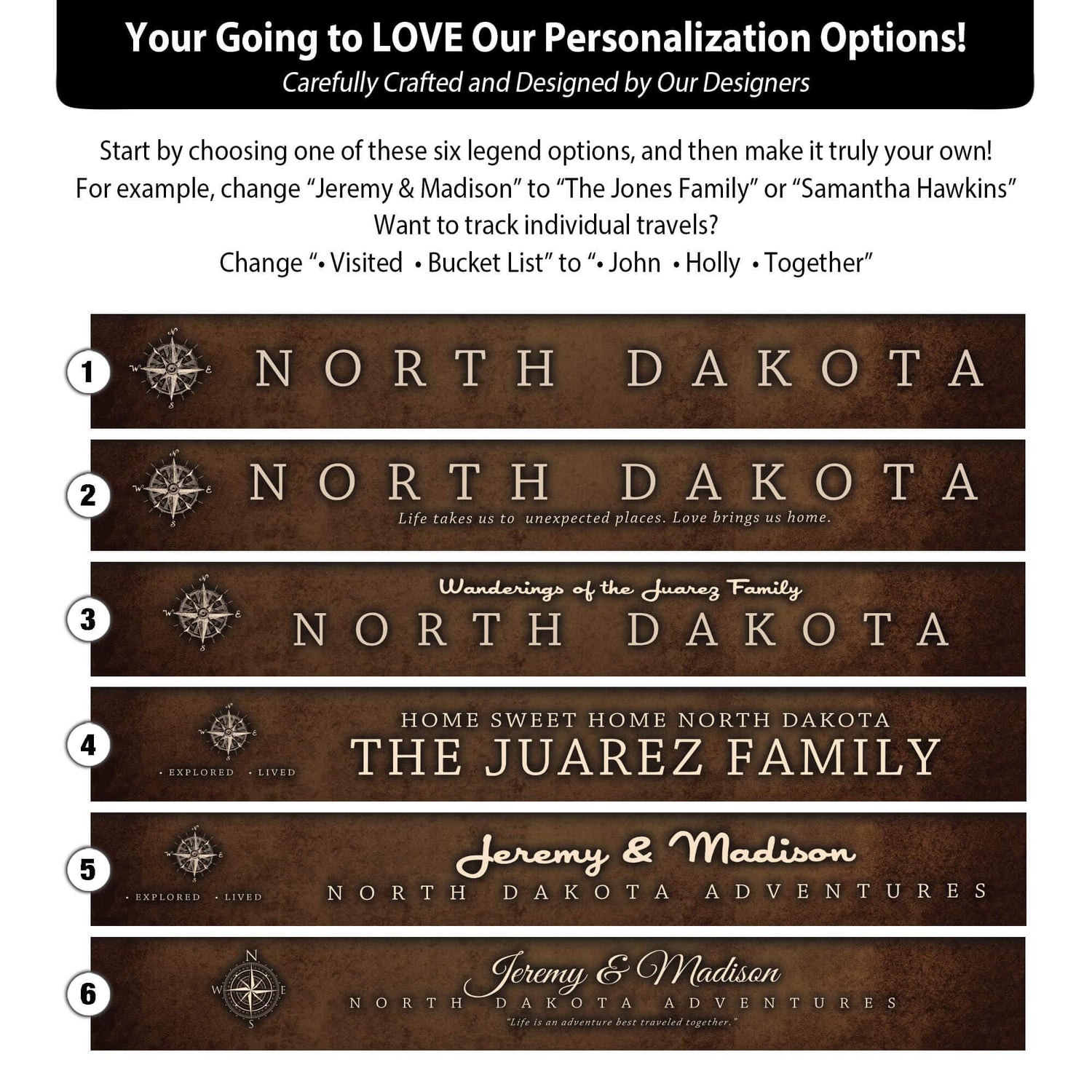 a flyer for the north dakota north dakota tour