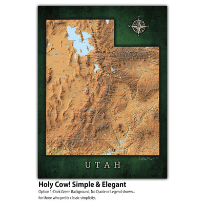 a map of the state of utah