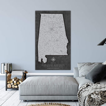 State Push Pin Maps