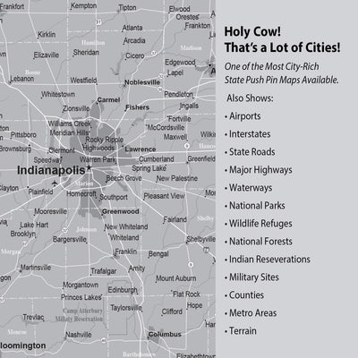 a map of the city of indianapolis