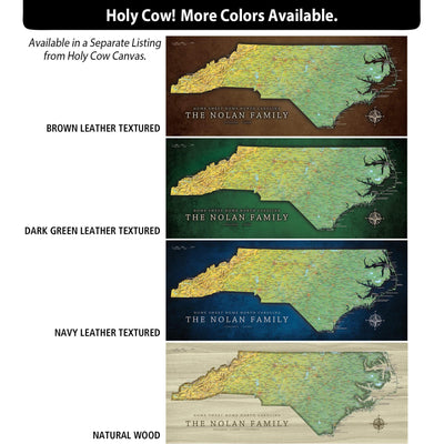 a map of the state of north carolina