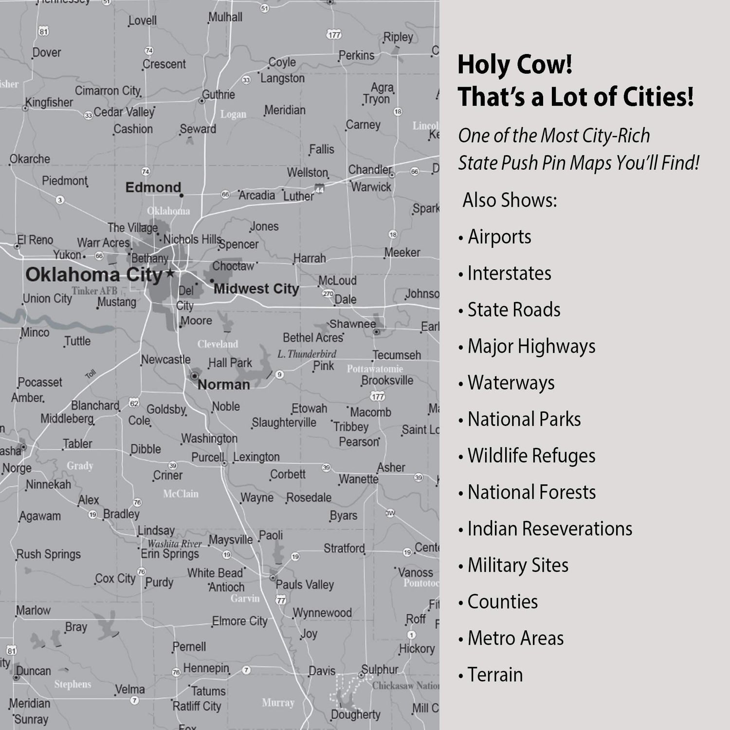 a map of the state of indiana with cities