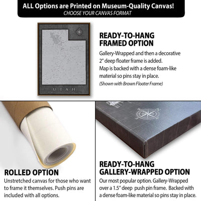 a poster with instructions on how to use a roll of paper