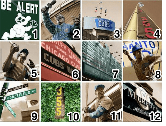 Chicago Cubs/Wrigley Field Wall Murals